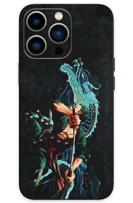 3D_zoro Phone Skin Anime
