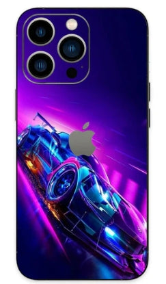 colorful car phone skin