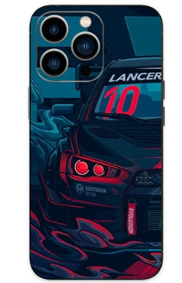 Black Car 3D Phone Skin
