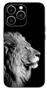 Black lion Phone skin aesthetic